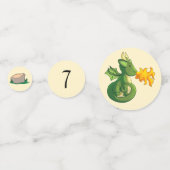 Décor table Confetti de la fête du Dragon (Derrière)