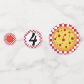 Décor table Confetti Pizza Party (Derrière)