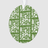 Décor traditionnel nordique de Noël (devant)