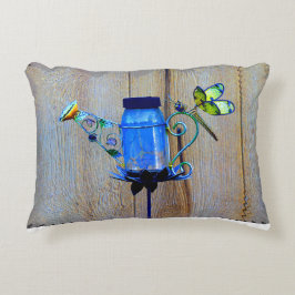 Decor van de waterfles accent kussen