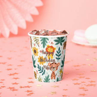 decor voor kinderverjaardag papieren bekers