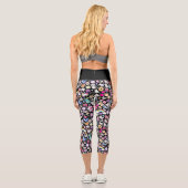 Décora japonaise Kawaii Capri Leggings yoga (Verso)
