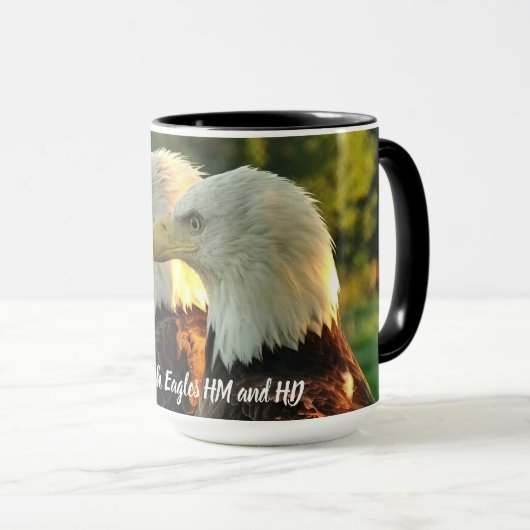Decorah Eagles HM en HD Mok (Voorkant rechts)