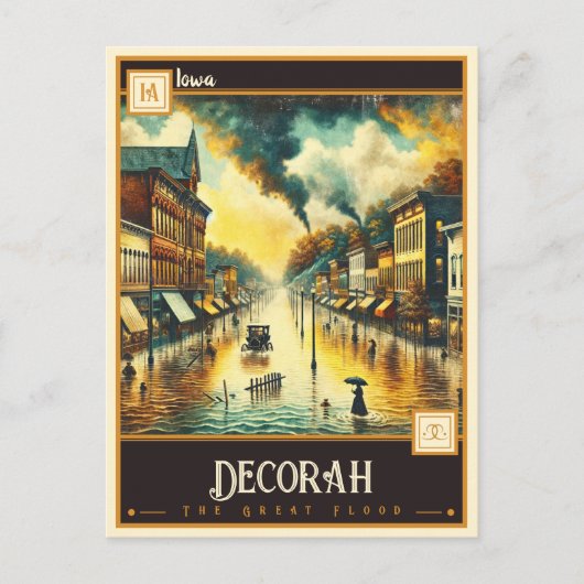 Decorah, Iowa | Briefkaart (Voorkant)