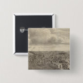 Decorah, Winnesheik Co., Iowa Vierkante Button 5,1 Cm (Voorkant /achterkant)