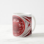 Decorated Christmas mug, Ceramic mug (Devant droit)