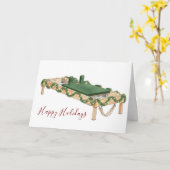 Decorated Pilates Reformer Illustration Kaart (Gele Bloem)