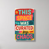 Decorated With Delusion & Taste Modern Canvas Afdruk (Voorkant)