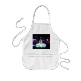 Decoratie, in het park kinder schort