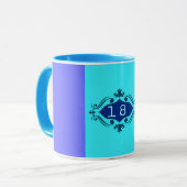 Decoratief 18 mok (Voorkant links)