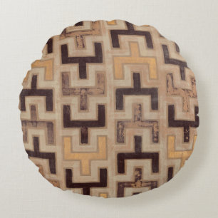 Decoratief Afrikaans mudclothatroon Rond Kussen
