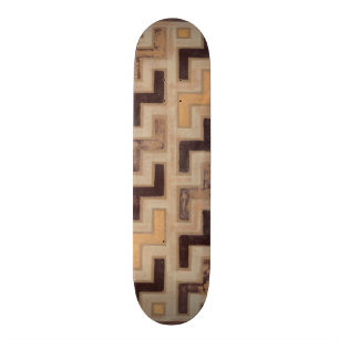 Decoratief Afrikaans mudclothatroon Skateboard