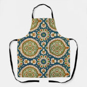 Decoratief  Arabisch Bloemenpatroon Schort (Voorkant)