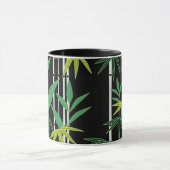 Decoratief bamboe patroon mok (Midden)