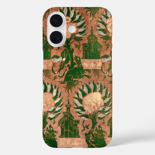  decoratief Batik Mythologiepatroon Case-Mate iPhone Case (Achterkant)