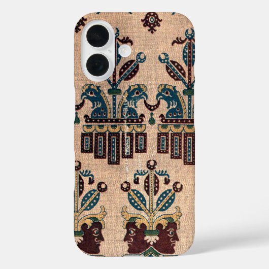 decoratief Batik Natuur Patroon Case-Mate iPhone Case (Achterkant)