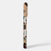 decoratief Batik Natuur Patroon Case-Mate iPhone Case (Achterkant / Rechts)