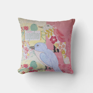 Decoratief Bird Art Kussen