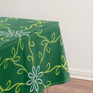 Decoratief bloemig naadloos patroon tafelkleed