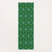 Decoratief bloemig naadloos patroon yogamat (Achterkant)