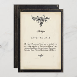 Decoratief  boek save the date