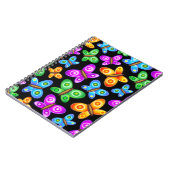 Decoratief butterfly-ontwerp notitieboek (Linkerzijde)