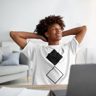 Decoratief Diamond Square T-shirt