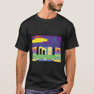 Decoratief en gedurfd maximalistisch design voor k t-shirt