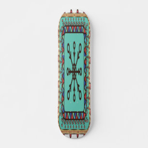 Decoratief Floral Artwork Skateboard