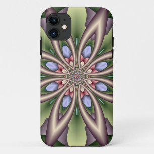 Decoratief Floral Kaleidoscoop iPhone 11 Hoesje