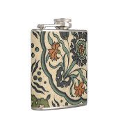 Decoratief Floral Persiaans teile design Heupfles (Rechts)