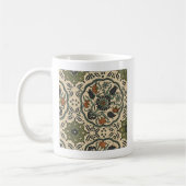 Decoratief Floral Persiaans teile design Koffiemok (Links)