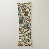 Decoratief Floral Persiaans teile design Lichaamskussen (Voorkant Verticaal)