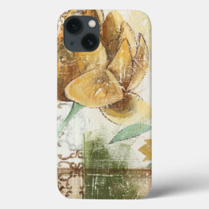 Decoratief fresco-ontwerp met Wereldbol ventilator iPhone 13 Hoesje