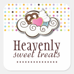 Decoratief gebak Chef Stickers