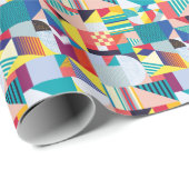Decoratief geometrisch:  Abstract patroon. Cadeaupapier (Rol Hoek)