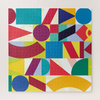 Decoratief geometrisch Abstract patroon Legpuzzel