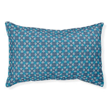 Decoratief geometrisch bloemenpatroon