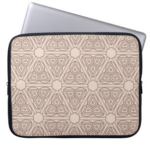 decoratief geometrisch naadloos patroon. illustrat laptop sleeve
