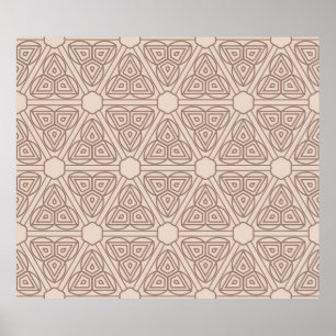 decoratief geometrisch naadloos patroon. illustrat poster