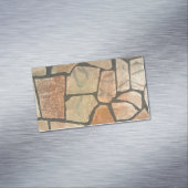 Decoratief gestone Paving Kijk Visitekaartje Magneet (Voorbeeld)