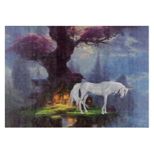 Decoratief glazen snijvlak 15 x 11 inch snijplank (Voorkant)