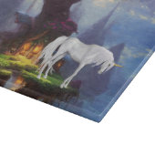 Decoratief glazen snijvlak 15 x 11 inch snijplank (Hoek)