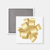 Decoratief Gold Pulled Ribbon Bow Magneet (Voorkant / Achterkant)