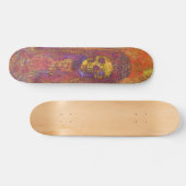 Decoratief Gothic Skeleton Schaats Board Skateboard (Horizontaal)