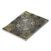 Decoratief goud notitieblok (Gedraaid)