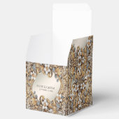 Decoratief Goud Wit Bloemen Favoriet Box Bedankdoosjes (Geopend)