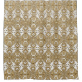 Decoratief gouden douchegordijn (Voorkant)