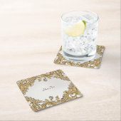 Decoratief gouden papier Onderzetter (Insitu)