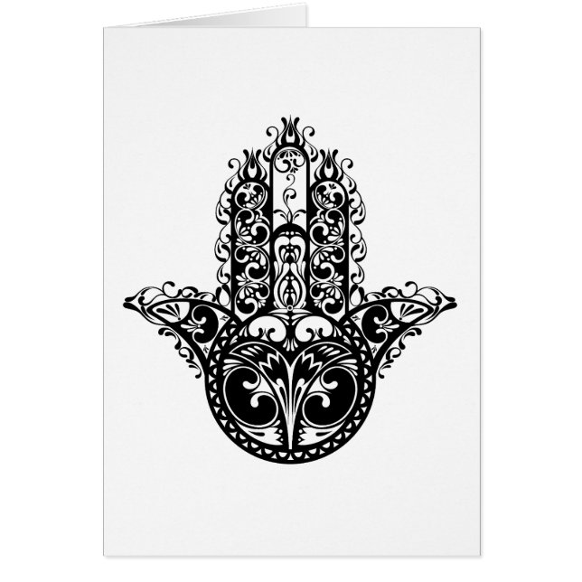 Decoratief Hamsa-ontwerp (Voorkant)